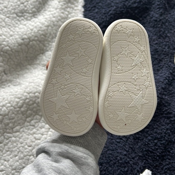 Carters just one you blue and white sneakers, size 4 - Picture 2 of 4